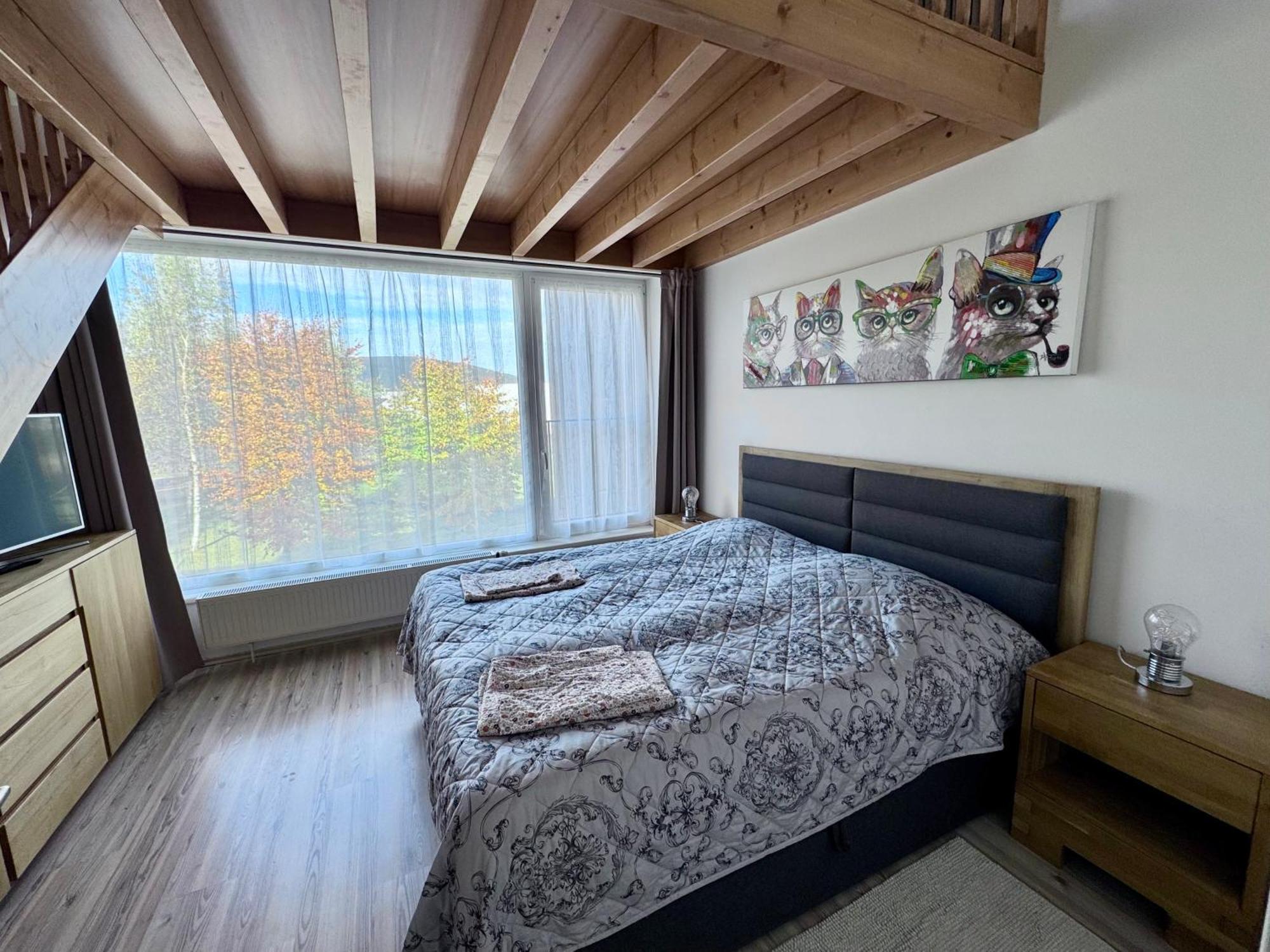 Miky Apartman Klinovec Garden Лоучна-под-Клиновцем Экстерьер фото